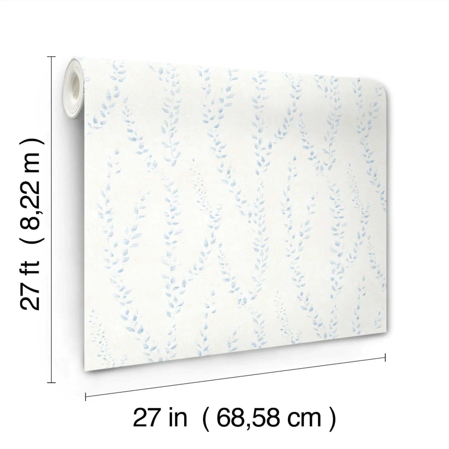 Antonina Vella Alpenrose - Sky Blue Wallpaper | Buy Online Antonina Vella Alpenrose wallpaper, color Sky Blue, SKU LL3253
