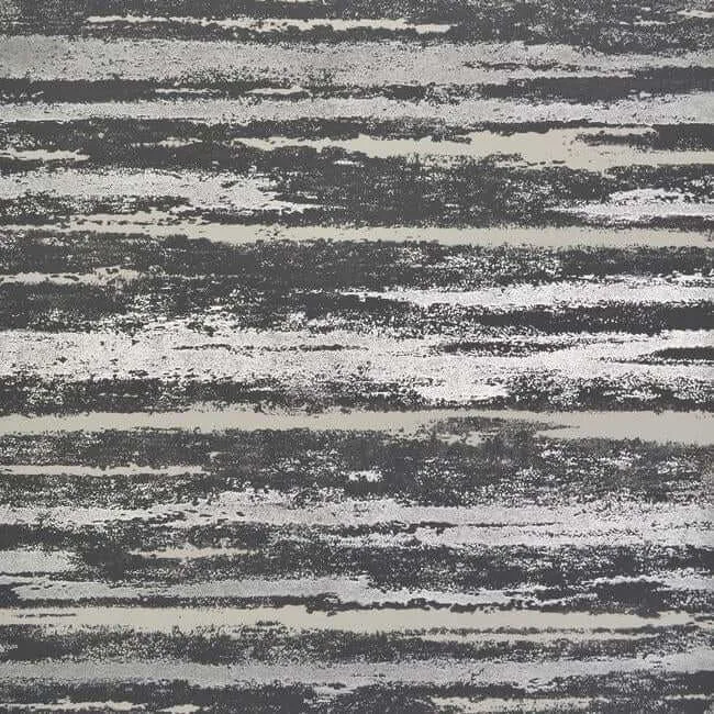 Antonina Vella Atmosphere wallpaper, color Black & Silver, SKU NW3541
