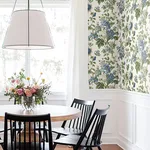 Antonina Vella Beatrix wallpaper, color Blue & Green, SKU VP1352