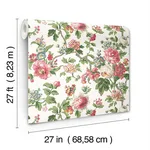 Antonina Vella Beatrix - Red & Green Wallpaper | Buy Online Antonina Vella Beatrix wallpaper, color Red & Green, SKU VP1355