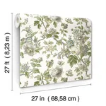 Antonina Vella Beatrix - Neutral & Sage Wallpaper | Buy Online Antonina Vella Beatrix wallpaper, color Neutral & Sage, SKU VP1353