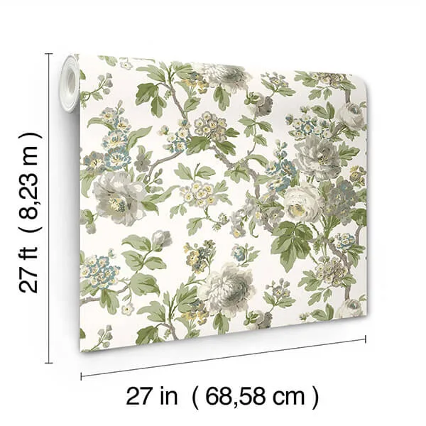 Antonina Vella Beatrix - Neutral & Sage Wallpaper | Buy Online Antonina Vella Beatrix wallpaper, color Neutral & Sage, SKU VP1353