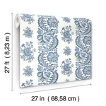 Antonina Vella Beaumont - Blue Wallpaper | Buy Online Antonina Vella Beaumont wallpaper, color Blue, SKU VP1302