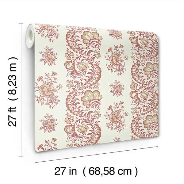 Antonina Vella Beaumont - Ginger Wallpaper | Buy Online Antonina Vella Beaumont wallpaper, color Ginger, SKU VP1304