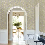 Antonina Vella Chatsworth Garden - Saffron Wallpaper | Buy Online Antonina Vella Chatsworth Garden wallpaper, color Saffron, SKU VP1364