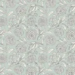 Antonina Vella Chatsworth Garden - Sky Blue Wallpaper | Buy Online Antonina Vella Chatsworth Garden wallpaper, color Sky Blue, SKU VP1361