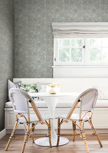 Antonina Vella Chatsworth Garden wallpaper, color Sky Blue, SKU VP1361