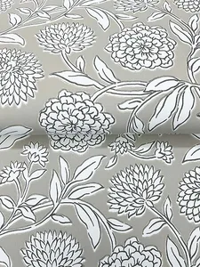 Antonina Vella Chatsworth Garden wallpaper, color Taupe, SKU VP1363