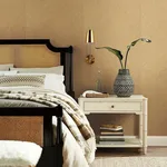 Antonina Vella Chevron - Beige Metallic Wallpaper | Buy Online Antonina Vella Chevron wallpaper, color Beige Metallic, SKU BO6606