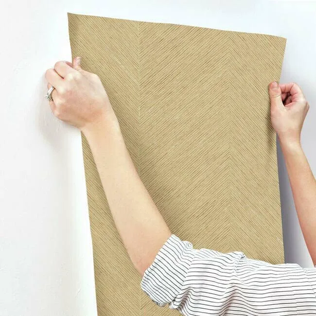 Antonina Vella Chevron - Beige Metallic Wallpaper | Buy Online Antonina Vella Chevron wallpaper, color Beige Metallic, SKU BO6606