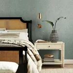 Antonina Vella Chevron - Blue Metallic Wallpaper | Buy Online Antonina Vella Chevron wallpaper, color Blue Metallic, SKU BO6605