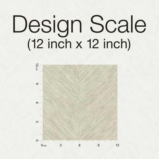 Antonina Vella Chevron wallpaper, color Cream Metallic, SKU BO6607