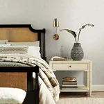 Antonina Vella Chevron wallpaper, color White Metallic, SKU BO6601