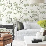 Antonina Vella Cillian - Dark Green Wallpaper | Buy Online Antonina Vella Cillian wallpaper, color Dark Green, SKU LL3251