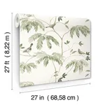 Antonina Vella Cillian - Dark Green Wallpaper | Buy Online Antonina Vella Cillian wallpaper, color Dark Green, SKU LL3251