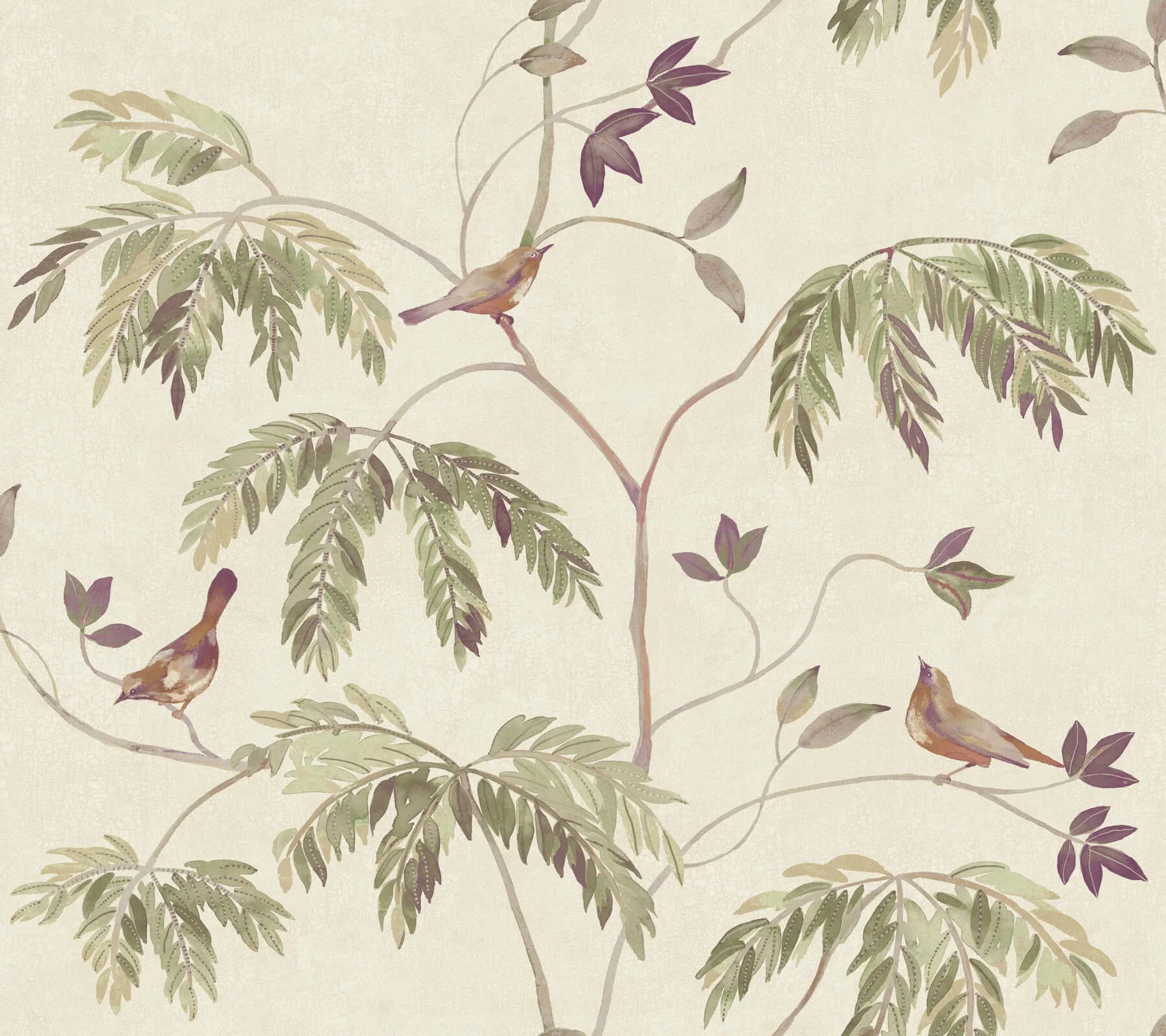 Antonina Vella Cillian wallpaper, color Plum, SKU LL3248