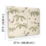 Antonina Vella Cillian - Plum Wallpaper | Buy Online Antonina Vella Cillian wallpaper, color Plum, SKU LL3248