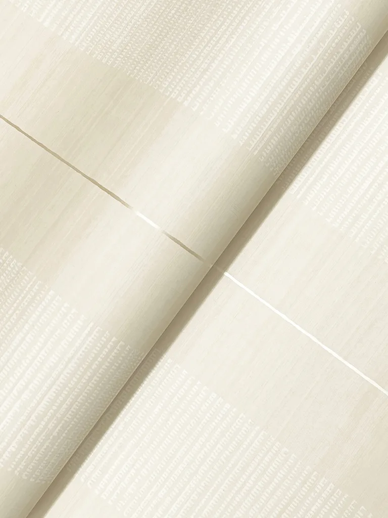 Antonina Vella Colbert Stripe wallpaper, color Ivory, SKU LL3205