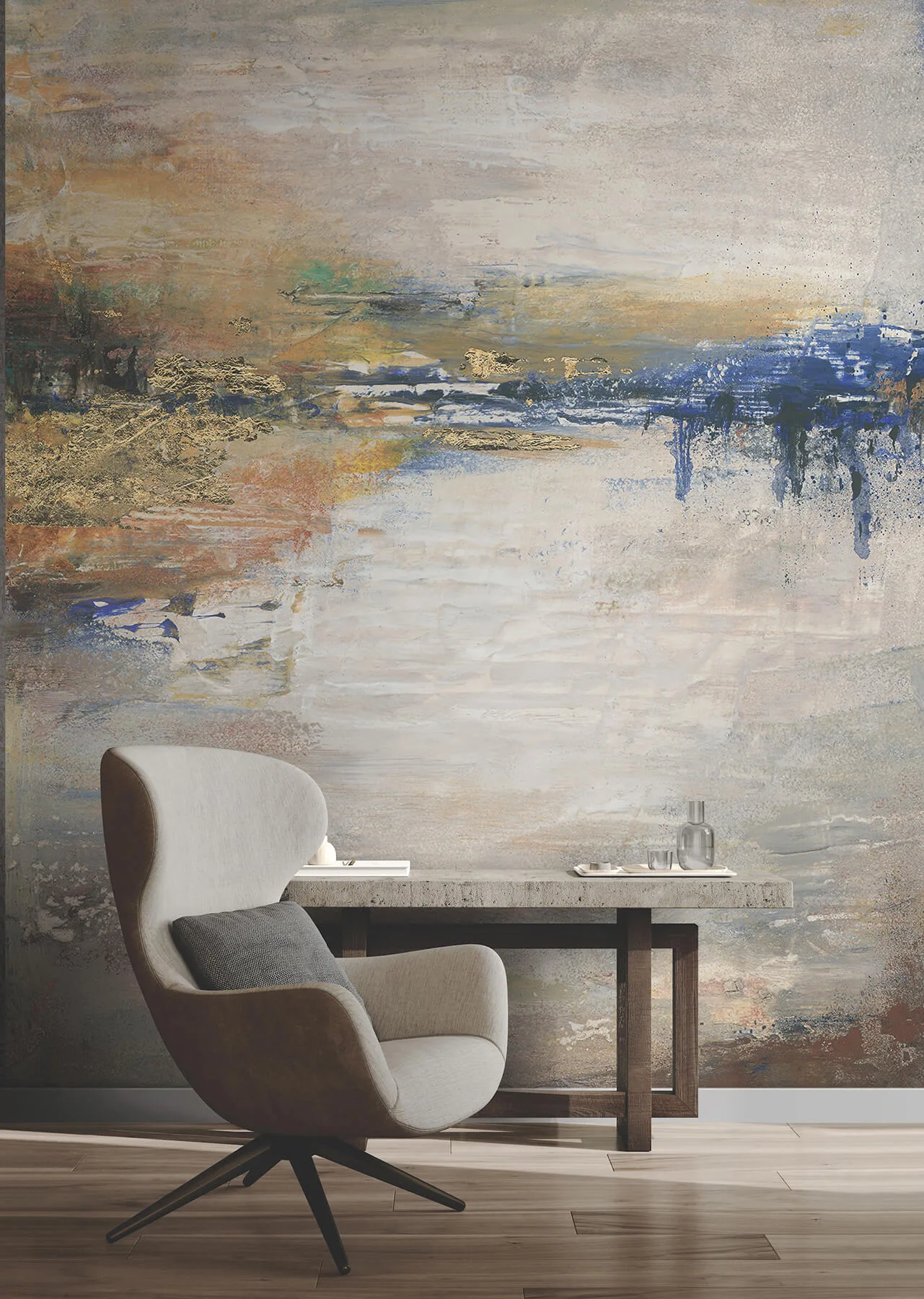 Antonina Vella Crystal Lake - Multicolor Wallpaper | Buy Online Antonina Vella Crystal Lake wallpaper, color Multicolor, SKU MA35499M