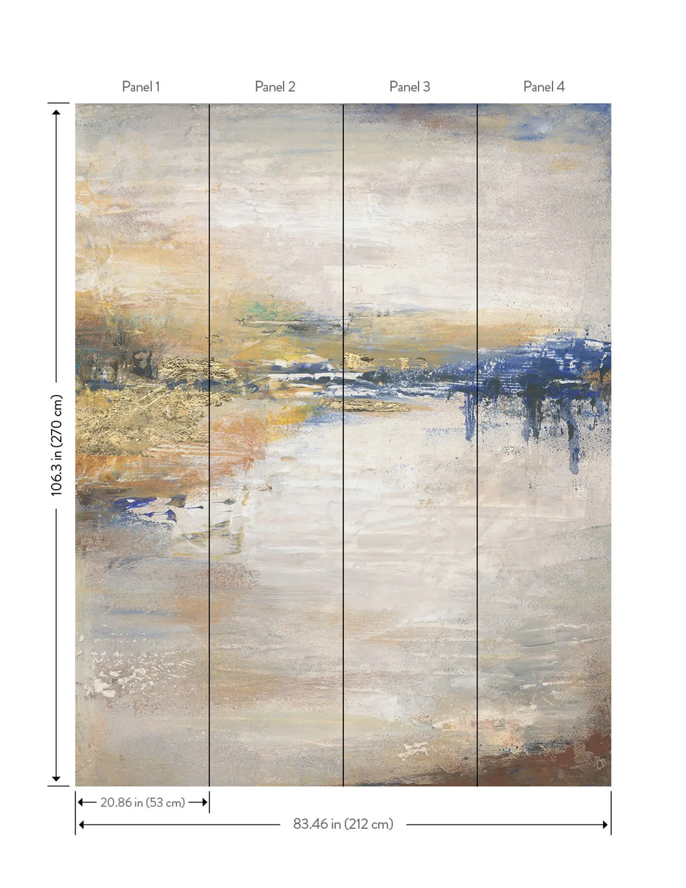 Antonina Vella Crystal Lake - Multicolor Wallpaper | Buy Online Antonina Vella Crystal Lake wallpaper, color Multicolor, SKU MA35499M
