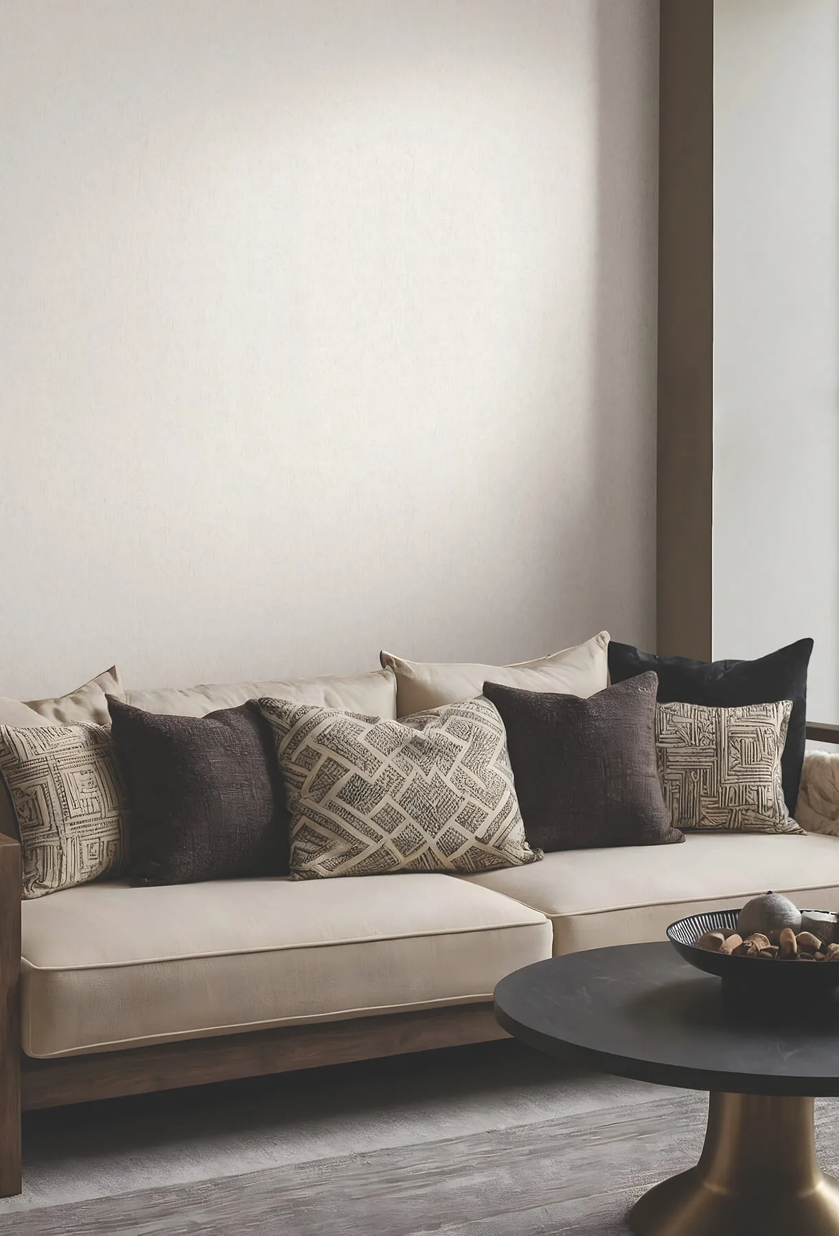 Antonina Vella Dustan wallpaper, color Cream, SKU MA35522