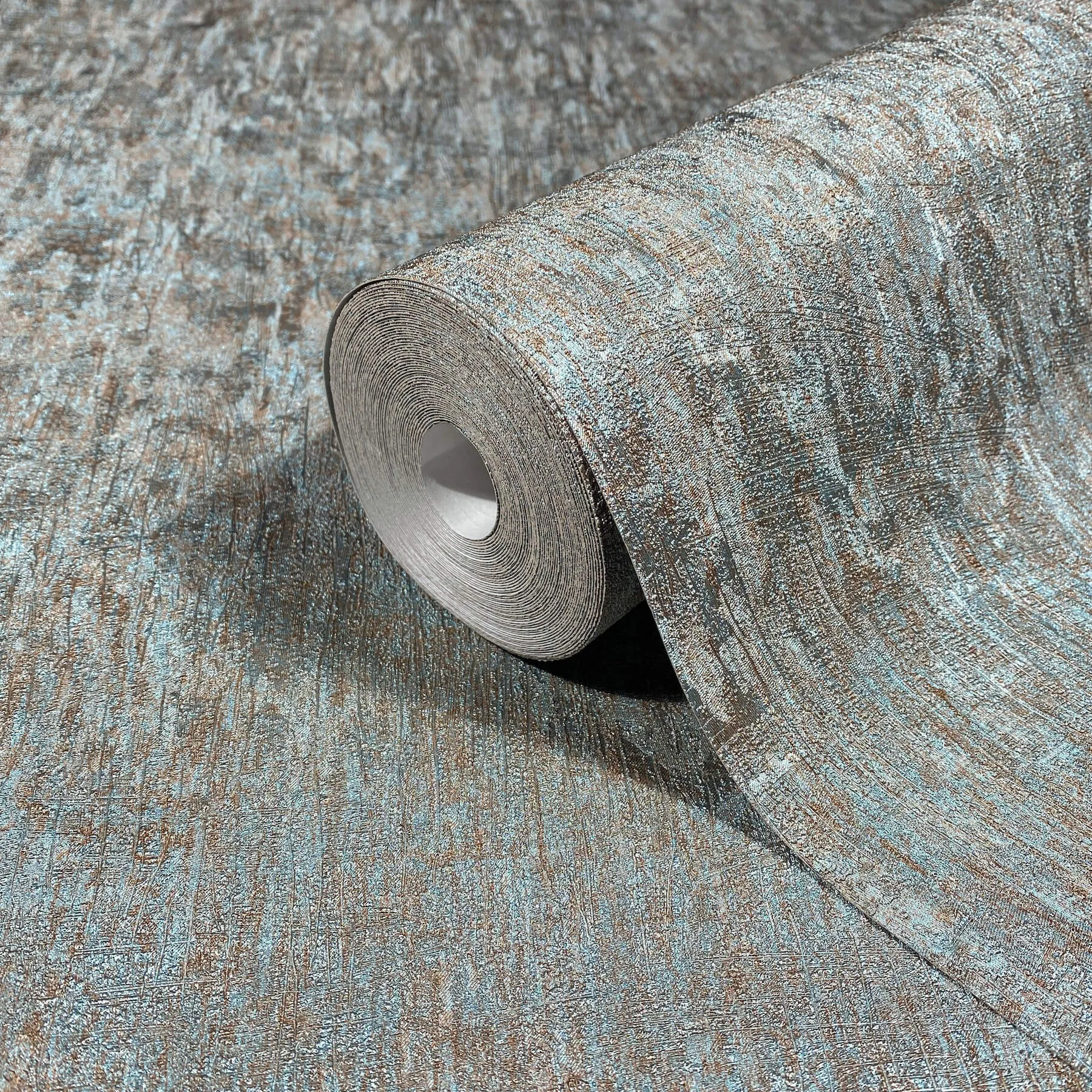 Antonina Vella Dustan wallpaper, color Teal, SKU MA35526
