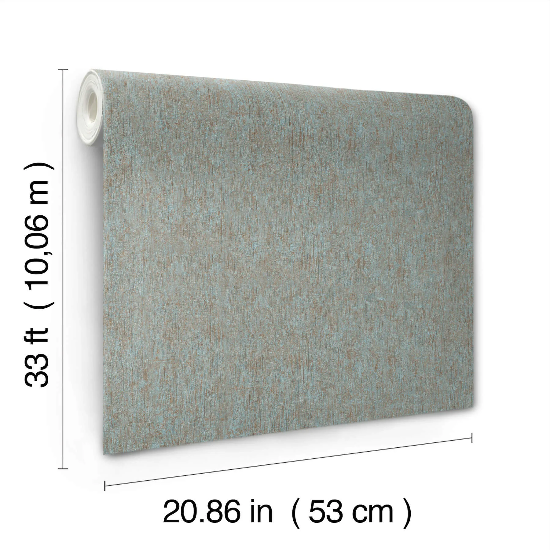 Antonina Vella Dustan wallpaper, color Teal, SKU MA35526
