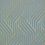 Antonina Vella Ebb & Flow - Blue & Gold Wallpaper | Buy Online Antonina Vella Ebb & Flow wallpaper, color Blue & Gold, SKU NW3520