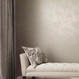 Antonina Vella Eclipse wallpaper, color Khaki & Silver, SKU NW3599