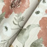 Antonina Vella Evelyn - Apricot Wallpaper | Buy Online Antonina Vella Evelyn wallpaper, color Apricot, SKU LL3201