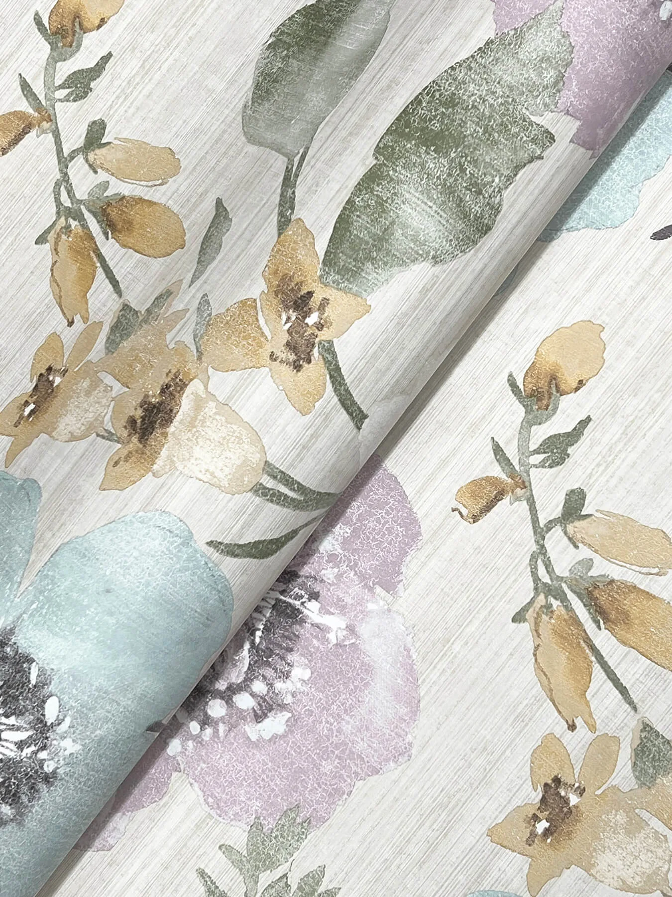 Antonina Vella Evelyn - Lavender Wallpaper | Buy Online Antonina Vella Evelyn wallpaper, color Lavender, SKU LL3202