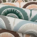 Antonina Vella Feather & Fringe - Cream & Blue Wallpaper | Buy Online Antonina Vella Feather & Fringe wallpaper, color Cream & Blue, SKU BO6643