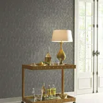 Antonina Vella Feathers - Brown & Turquoise Wallpaper | Buy Online Antonina Vella Feathers wallpaper, color Brown & Turquoise, SKU Y6230104