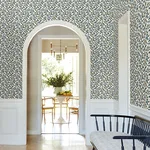 Antonina Vella Framboise - Blue & Green Wallpaper | Buy Online Antonina Vella Framboise wallpaper, color Blue & Green, SKU VP1413