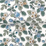 Antonina Vella Framboise - Blue & Green Wallpaper | Buy Online Antonina Vella Framboise wallpaper, color Blue & Green, SKU VP1413