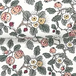 Antonina Vella Framboise wallpaper, color Salmon & Eucalyptus, SKU VP1414