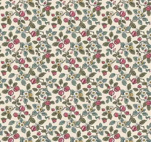 Antonina Vella Framboise wallpaper, color Mulberry & Evergreen, SKU VP1411