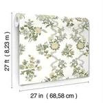 Antonina Vella Genevieve - Butter & Green Wallpaper | Buy Online Antonina Vella Genevieve wallpaper, color Butter & Green, SKU VP1421