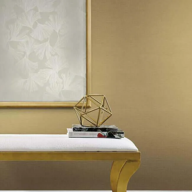 Antonina Vella Gingko Toss wallpaper, color Cream, SKU DD3744