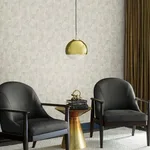 Antonina Vella Ginkgo Toss - Silver Wallpaper | Buy Online Antonina Vella Ginkgo Toss wallpaper, color Silver, SKU DD3746