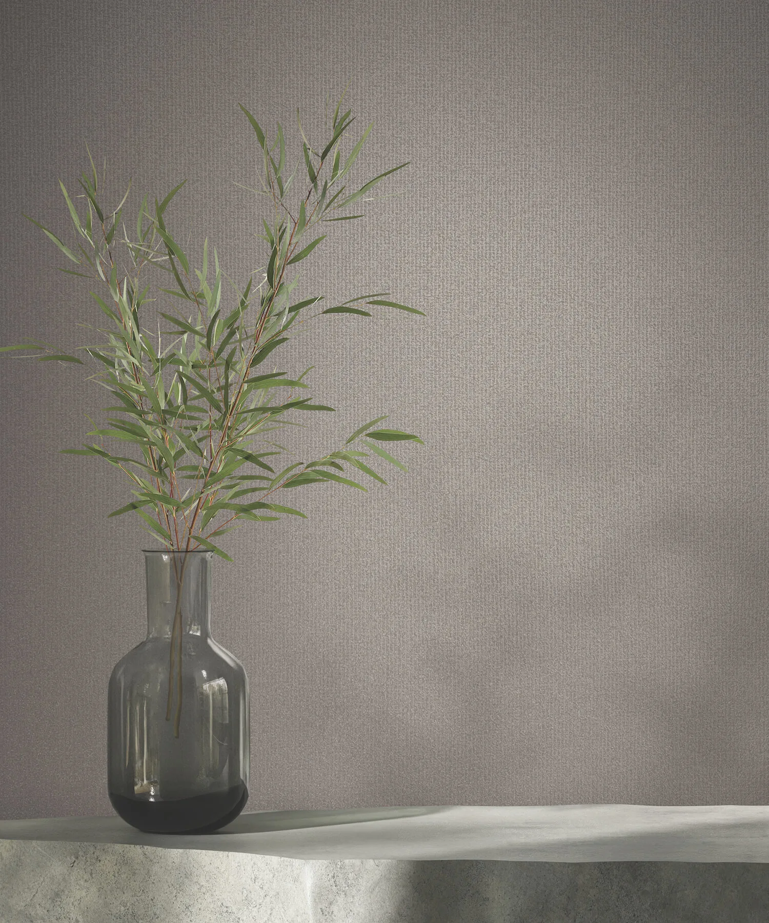 Antonina Vella Glistening Quartz wallpaper, color Taupe, SKU MA34941
