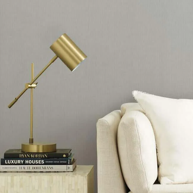 Antonina Vella Gossamer Woven - Silver & Grey Wallpaper | Buy Online Antonina Vella Gossamer Woven wallpaper, color Silver & Grey, SKU DD3774