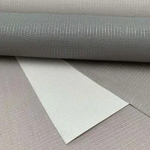 Antonina Vella Gossamer Woven wallpaper, color White, SKU DD3771