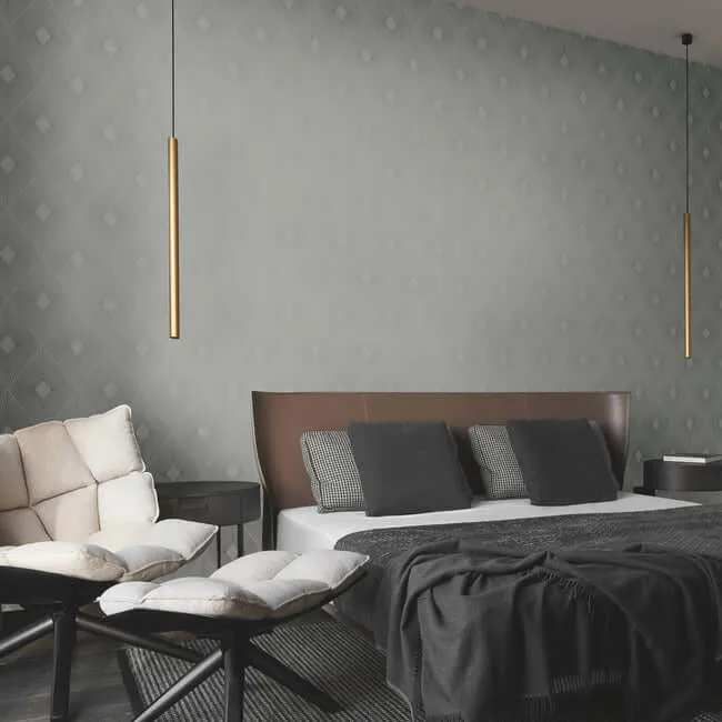 Antonina Vella Harlowe wallpaper, color Light Grey & Silver, SKU MD7132