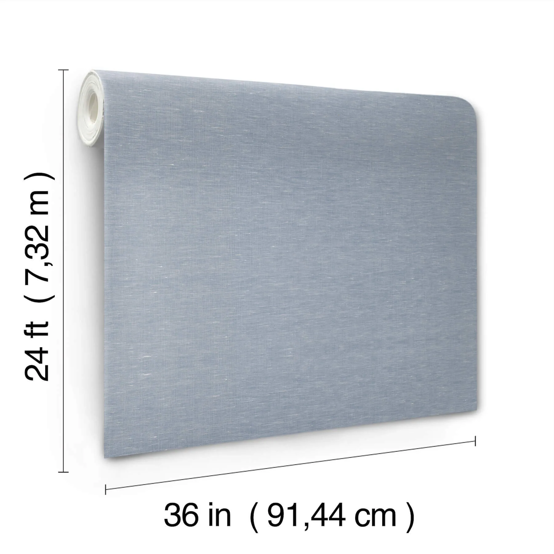 Antonina Vella Hempfield Weave - Blue Wallpaper | Buy Online Antonina Vella Hempfield Weave wallpaper, color Blue, SKU LL4351