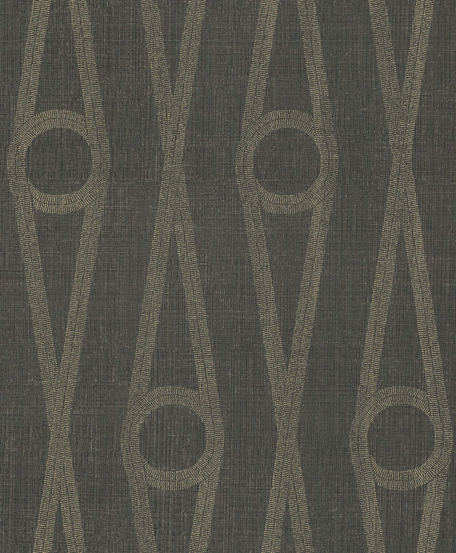 Antonina Vella Henlein wallpaper, color Charcoal, SKU AB3014