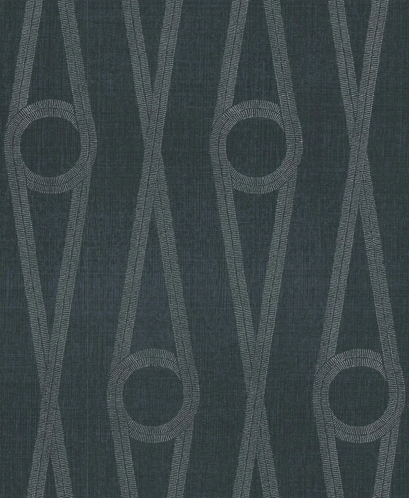Antonina Vella Henlein wallpaper, color Indigo, SKU AB3015