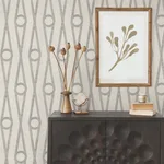 Antonina Vella Henlein - Putty Wallpaper | Buy Online Antonina Vella Henlein wallpaper, color Putty, SKU AB3011