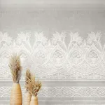 Antonina Vella Henna wallpaper, color White & Grey, SKU BO6742M