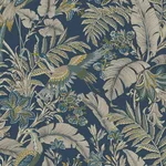 Antonina Vella Heronwood wallpaper, color Navy, SKU AB3103